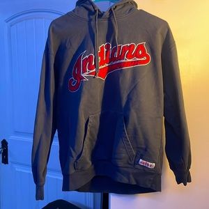 Indians hoodie early 2000’s era I think. Large